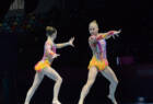 Belçikalı qadın gimnastlar Bakıda birinci yeri tutdu