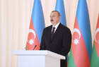 Azərbaycan Prezidenti: “Biz bölgəmizi faşist ideologiyasından tam xilas etməsək də, onun böyük hissəsini məhv etmişik”